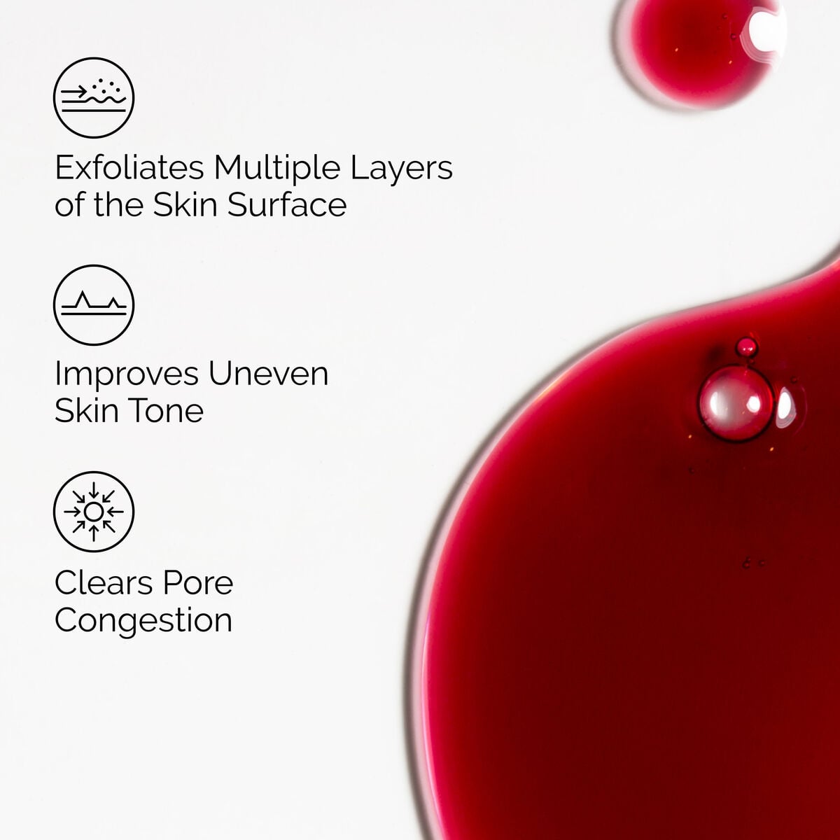 AHA + BHA Peeling Solution Targeted Serum Care D8