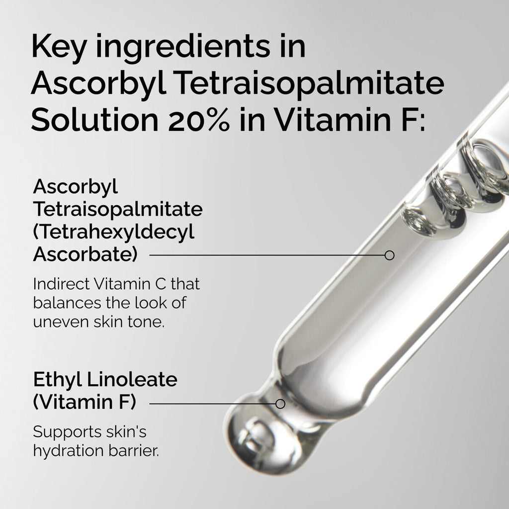 Ascorbyl Tetraisopalmitate Solution in Vitamin F Targeted Serum Care N2