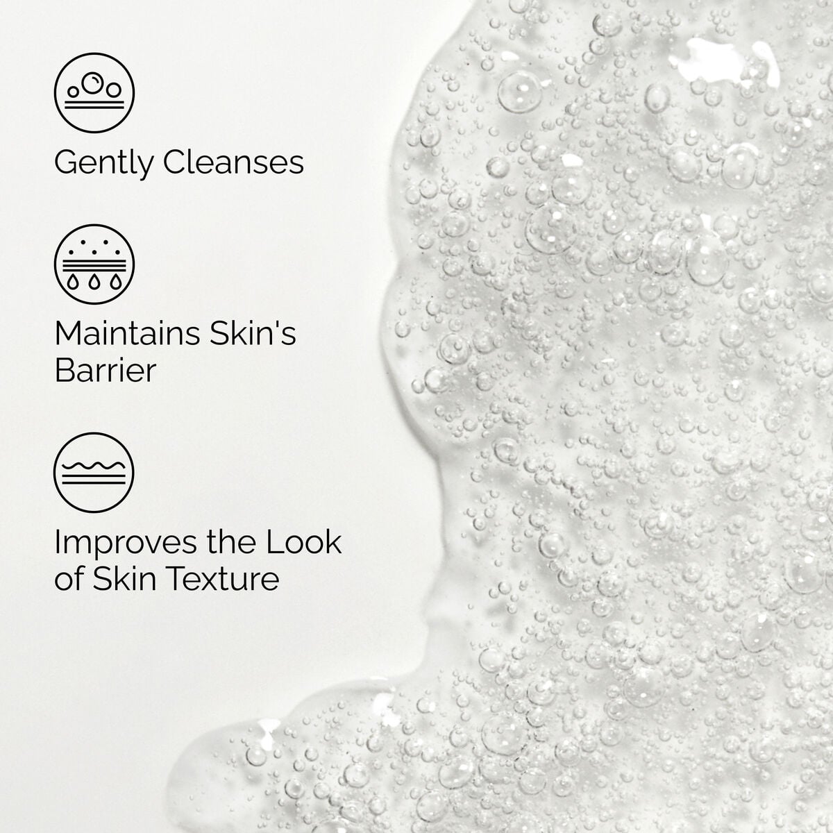 Glucoside Foaming Cleanser Gentle Cleansing Care E3