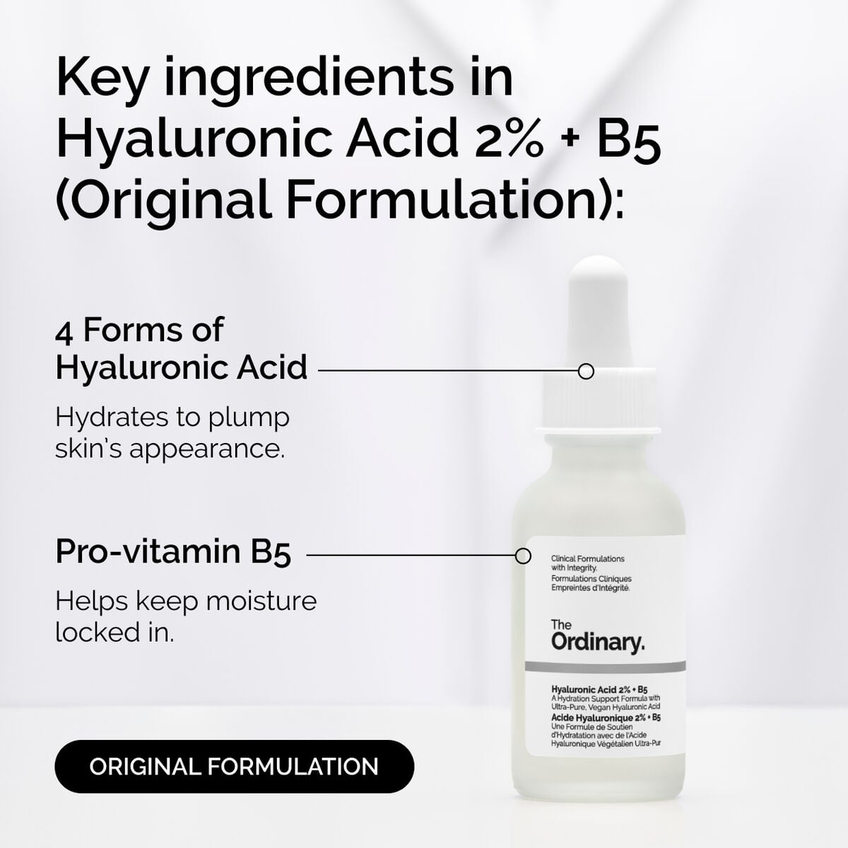 Hyaluronic Acid 2% + B5 (Original Formulation) Targeted Serum Care