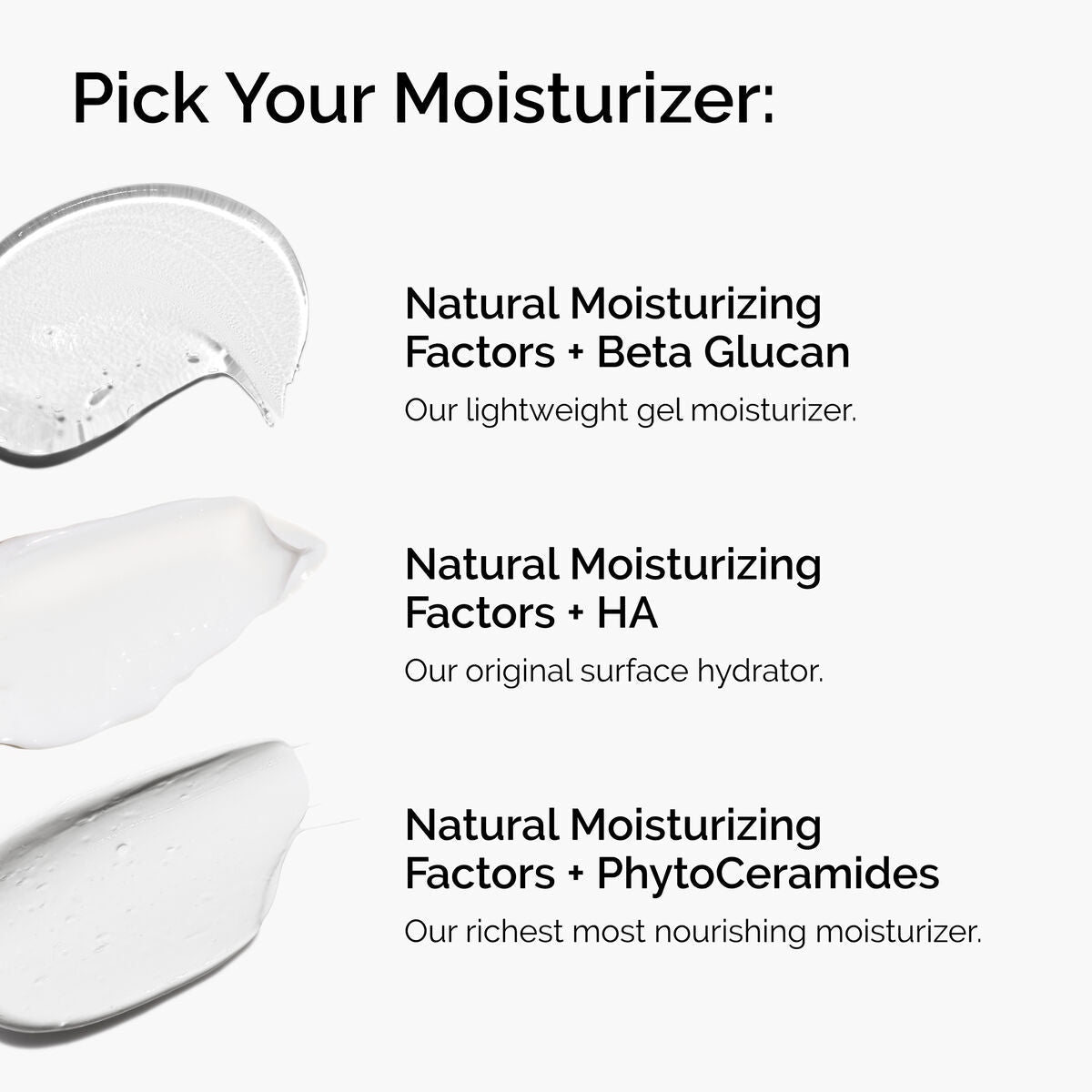 Natural Moisturizing Factors + Beta Glucan Daily Treatment Ritual N1