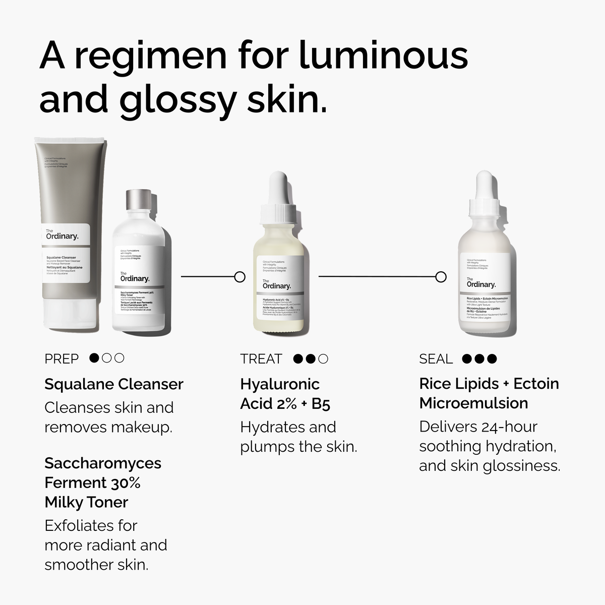 Rice Lipids + Ectoin Microemulsion Curated Care Set W4