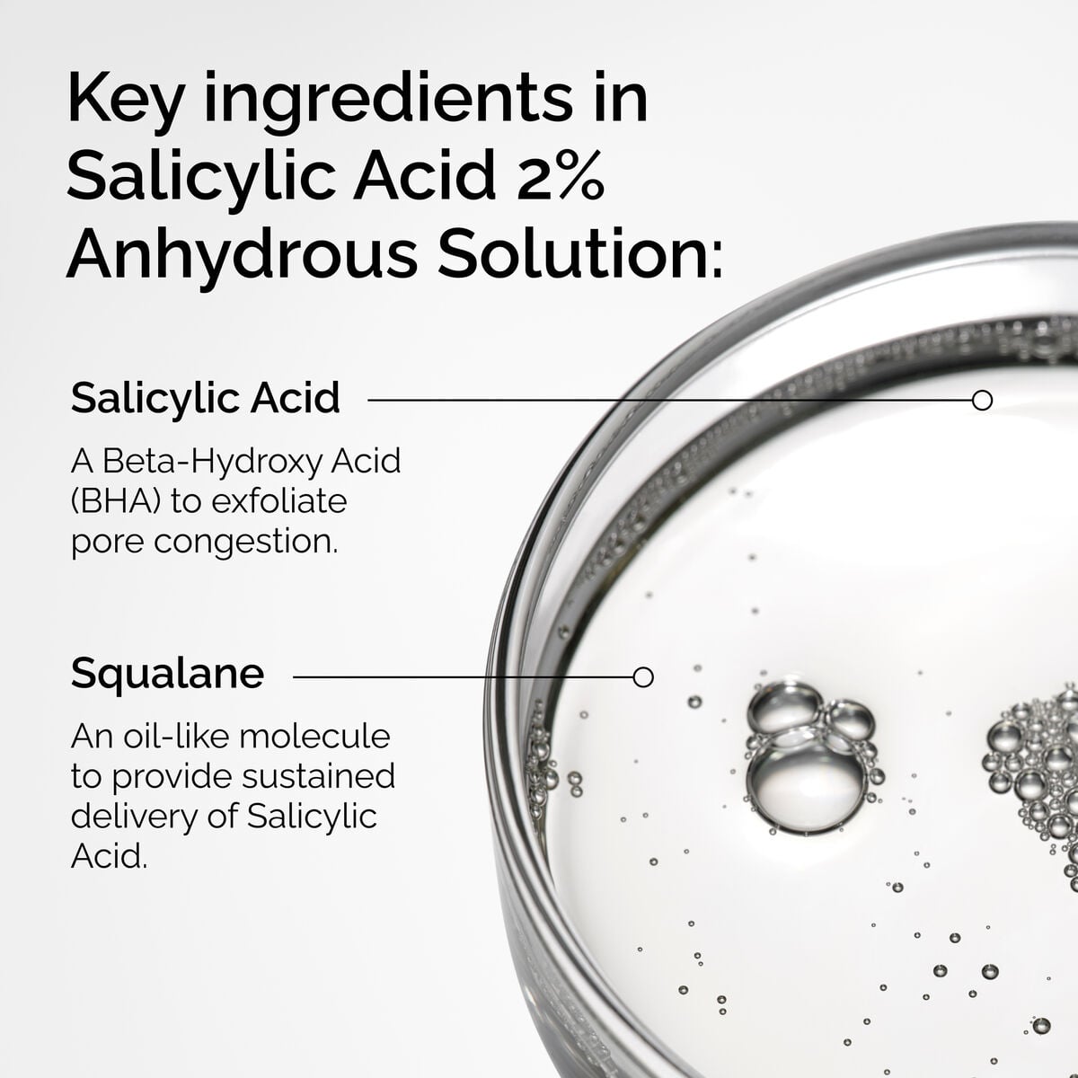 Salicylic Acid Anhydrous Solution Targeted Serum Care V9
